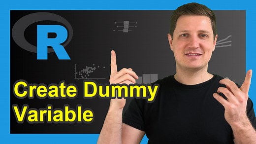 Create Dummy Variable in R (3 Examples) | Generate 0/1 Indicator