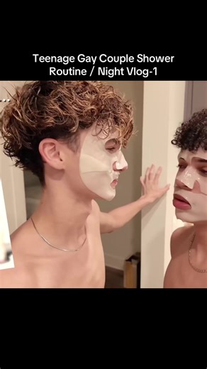 Teenage Gay Couple Shower Routine／Night Vlog-1 | Showers Routines