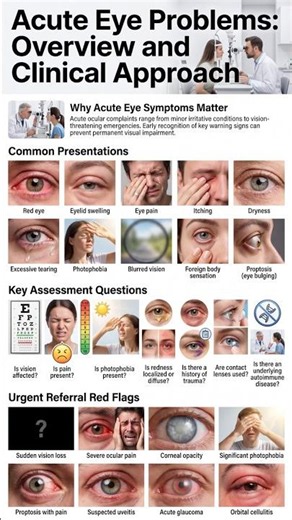 Acute Eye Problems Everyone Should Recognize Early