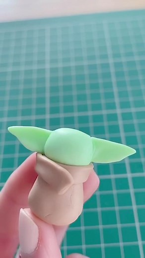 Adorable Baby Yoda Clay Day Creations