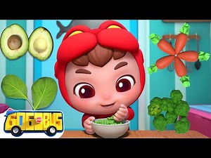 I Love Vegetables 🥕❤️ | Yummy Vegetables Song 🚌 | GoGoBus Official