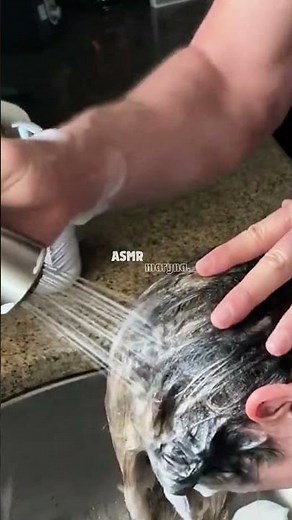 ASMR Forward Hair Shampooing! 🚿