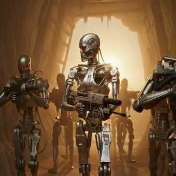 Terminator Sacrifice scene: the terminator army (ver.02)