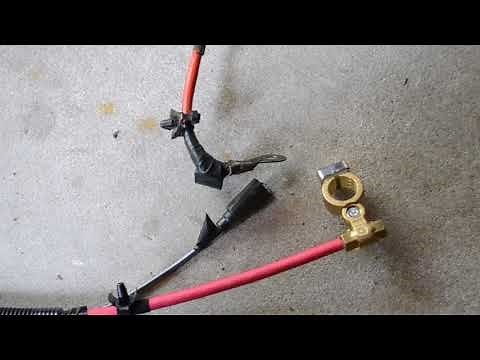 2002 Ford Focus Battery Cable Replacement Part 2