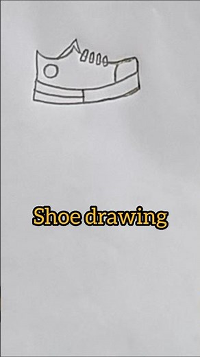 shoe drawing.#art #shots #drawingideas #drawing4kids