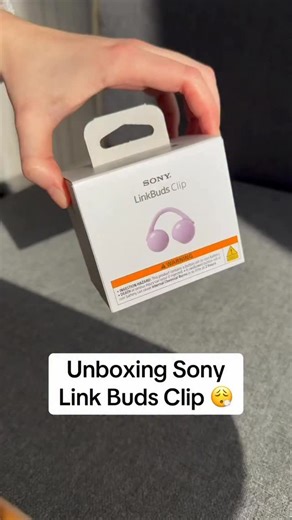 The Sony LinkBuds Clip attach to your outer ear to deliver audio! 🎧 | ZDNET