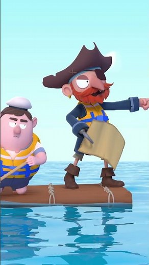 WE NEED TO GET TO THE TREASURE! 🪙 | 123 Number Squad! | Learning Shorts | #kids