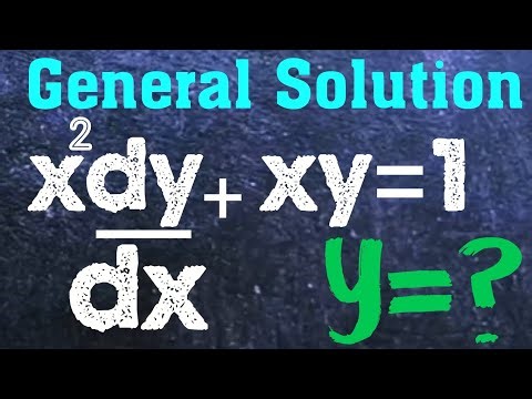 Can you crack this ODE in minutes? x^2 dy/dx + x y = 1 hides a clean trick you can reuse.