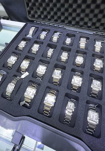Cartier Tank Française Collection Showcase
