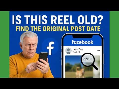 Facebook Reels: How to See When a Reel Was Posted (Find the Original Post Date)