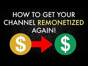 HOW TO GET YOUR CHANNEL REMONETIZED AGAIN! (TUTORIAL 2021)