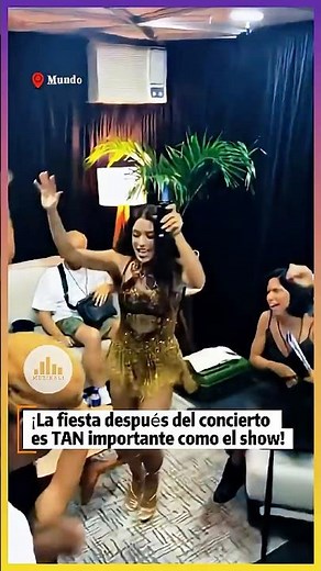 ¡La fiesta después del concierto es TAN importante como el show! 🎉