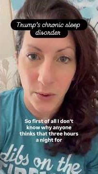 Why “Trump only sleeps 3 hours/night” is NOT the flex MAGA thinks it is