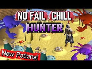 New Crab Trapping Guide! Hunter and Herblore Exp