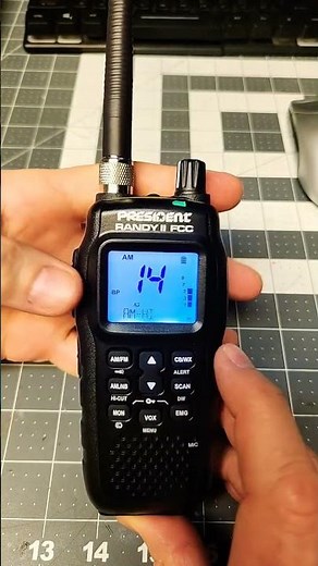 How to increase AM modulation on President Randy II FCC #cb #cbradio #maine #prepping