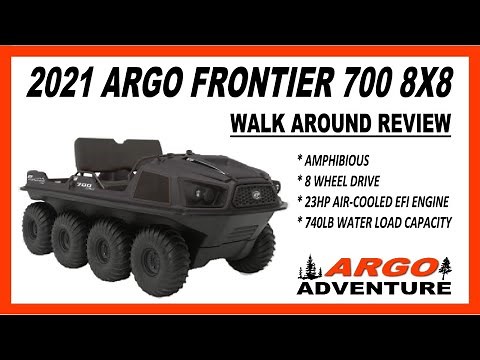 2021 ARGO FRONTIER 700 8X8 MODEL REVIEW - ARGO ADVENTURE