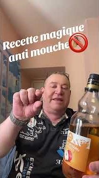 Recette magique anti moucherons mouche mélange, miracle pour éloigner et supprimer les insectes ￼