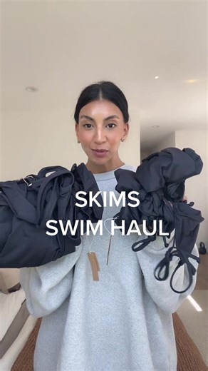 Let’s see the new @SKIMS swim! #skimshaul #swimwear #skimsreview