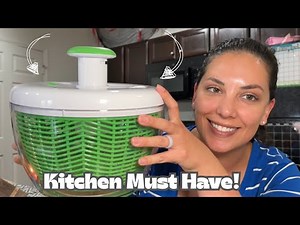 Farberware Pro Pump Salad Spinner Review | Easy-to-Use with Built-In Draining System #ad