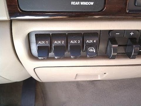Lionheart episode 13 2006 Ford F250 Super Duty Upfitter switch panel install