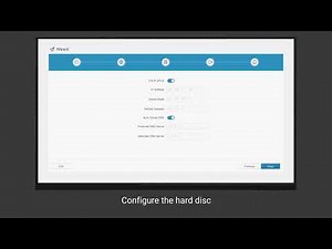 How to connect the PoE CCTV system EN