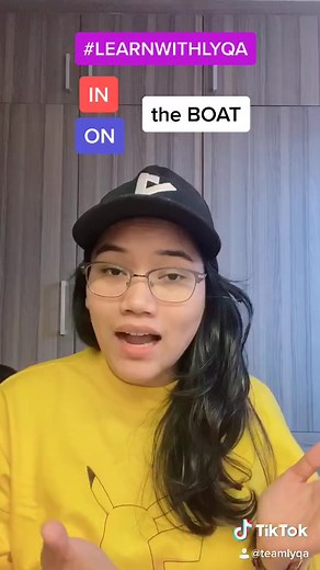 Learn English Prepositions with Lyka Maravilla