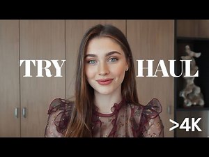 [4K] 2025 Transparent Try-On Haul || Try With me || See-Through Fashion Must-Haves