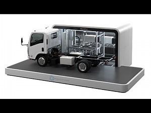 EVision Cycle Concept - EVトラックのバッテリー交換式ソリューション Battery-swap capable BEV truck