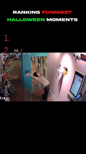 Ranking the funniest Halloween moments caught on camera! 🎃👻 #funny #shorts #halloween
