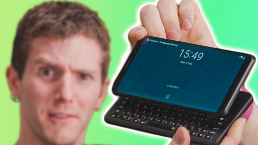 The F(x)Tec Pro 1 phone might be the best (or only) option out there for people who want a full QWERTY hardware keyboard on their smartphone. It even has arrow keys!...much better than the Blackberry KEY2! Check out the F(x)Tec Pro 1 at https://lmg.gg/3vzxM Buy Slider Phones on Amazon (Paid Link): https://geni.us/FrHTF5 | ShortCircuit