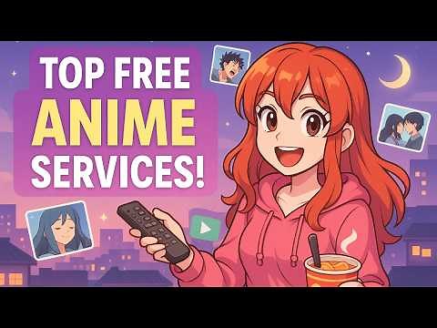 Top 7 FREE Anime Streaming Services (Legal & Safe!) 🎌 Watch Anime Without Subscription!