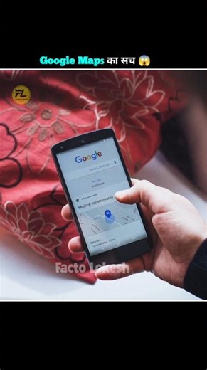 How Does Google Maps Know About Traffic? 😱#amazingfacts
