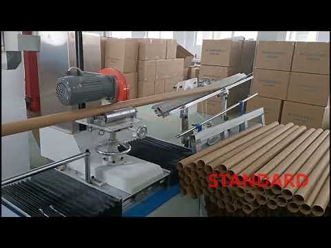 AUTOMATIC PAPER TUBE MAKING MACHINE