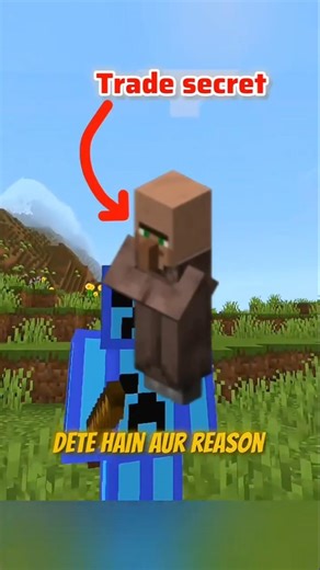 The REAL Reason Villagers Overcharge You! 😂💸 #MinecraftShorts