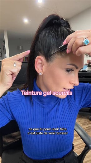 Teinture gel pour les sourcils et cheveux blancs #sourcils #eyebrows #hair #whitehair #tip #tips #truc #conseil #teinture #laprofbeauté #tutorial #beauty #cosmetics