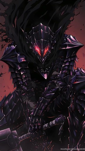 Guts: Berserker Armor Unleashed (🌑🔥 #4k #anime #guts #wallpaper #berserk #livewallpaper #wallpaper4k