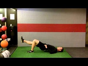 Glute Bridge Leg Extension