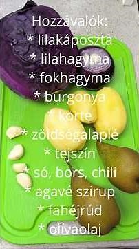 Lila álom a tányéron: Bársonyos Krémes Lilakáposzta Leves Recept