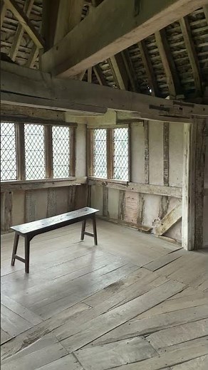 Look inside medieval fortified Manor House #medieval