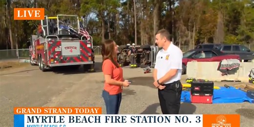 Myrtle Beach Fire Department shares training insights and holiday safety tips