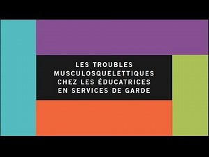 MSDs among daycare educators