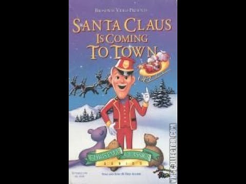 Opening To Santa Claus Is Coming To Town 1993 VHS