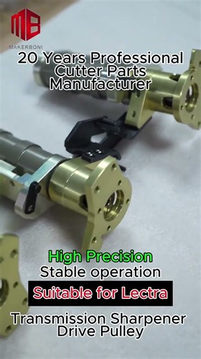 High-precision components for Lectra, undergoing inspection at the production plant.