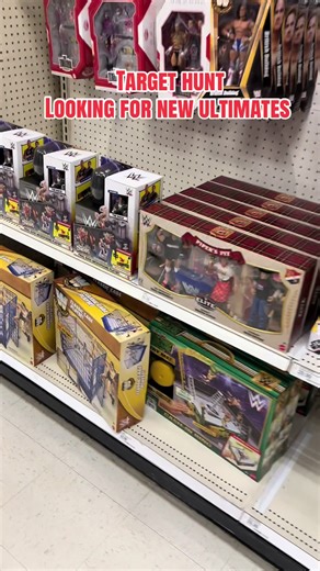 Toy Hunting at Target for WWE Ultimate Figures