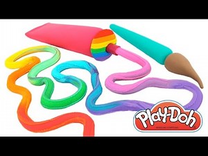 Making a Paint Set with Play-Doh