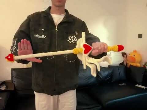 I made a magic wand for my girlfriend. I wonder if she will like it.