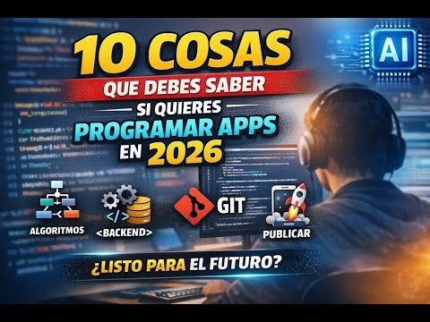 👉 10 cosas que debes saber si quieres empezar a programar apps en 2026 (realidad, no humo)