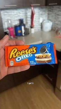 Trying Reese’s x Oreo Cups