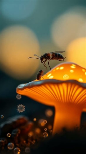 Glow of the Hidden Fungus