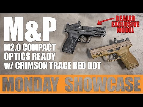 Smith & Wesson M&P9 Compact, Optic Ready Pistol with Crimson Trace Red Dot - Features